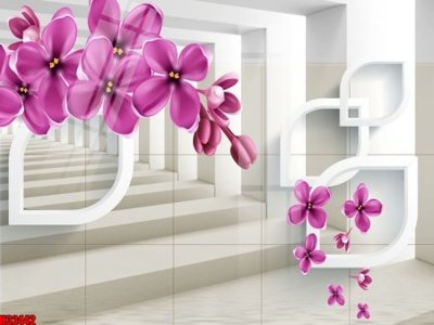 File PSD File tranh gốc in tranh tường nền tổng hợp H32442 (gốc) nhiều lớp (multi-layer)