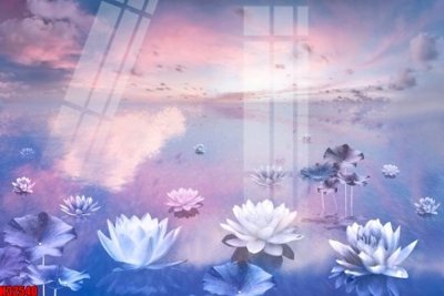 File gốc File tranh gốc in tranh tường nền tổng hợp H32540 (in tráng gương) hiện đại