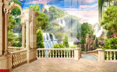 File gốc File tranh gốc in tranh tường nền tổng hợp H32675 (ảnh chi tiết) để in trần