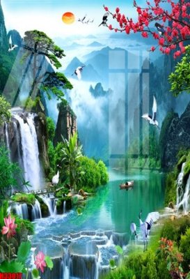 Download file File tranh gốc in tranh tường nền tổng hợp H33017 (chuẩn in) File tranh gốc in tranh tường nền tổng hợp H33017