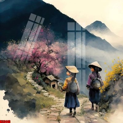 Hình ảnh file gốc File tranh gốc in tranh tường nền tổng hợp H33446 (chất lượng cao)