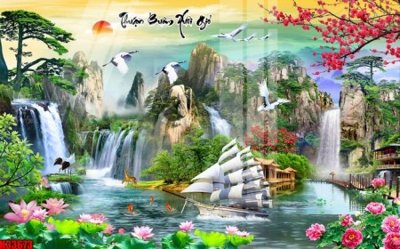 File in ấn File tranh gốc in tranh tường nền tổng hợp H33673 (bản gốc) từ file gốc