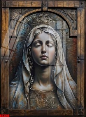 File tranh in trần 3D File tranh gốc in tranh tường nền tổng hợp H33706 (ảnh gốc)