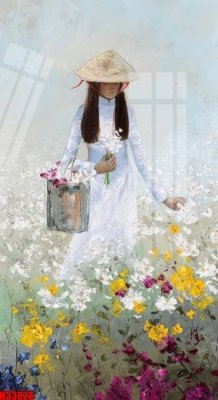 File gốc File tranh gốc in tranh tường nền tổng hợp H33828 (in lụa) tranh phong thủy