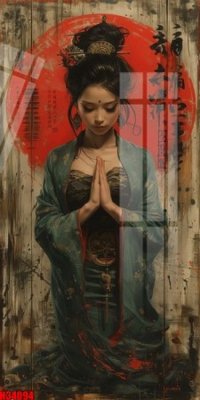 Hình ảnh file gốc in trần nhà File tranh gốc in tranh tường nền tổng hợp H34094