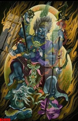 Download file gốc File tranh gốc in tranh tường nền tổng hợp H34098 (in lụa) tranh 3D