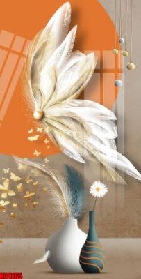 Tải file File tranh gốc in tranh tường nền tổng hợp H34165 (gốc) in nhanh