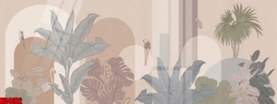 File in trần File tranh gốc in tranh tường nền tổng hợp H34182 (bản gốc) mây trời