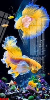 File PSD File tranh gốc in tranh tường nền tổng hợp H34428 (chất lượng in ấn)