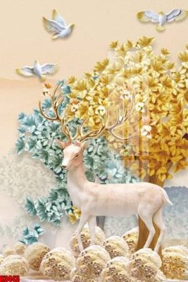 File gốc File tranh decor tranh bộ treo tường tổng hợp H3443 (in mica) làm quà tặng