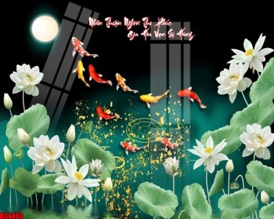 File ảnh File tranh gốc in tranh tường nền tổng hợp H34493 (gốc) in PP, decal