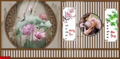 File gốc File tranh gốc in tranh tường nền tổng hợp H34642 (chuẩn CMYK) cho nhà in