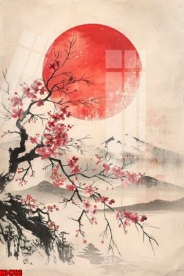 File gốc File tranh gốc in tranh tường nền tổng hợp H34763 (cho in ấn) độc quyền