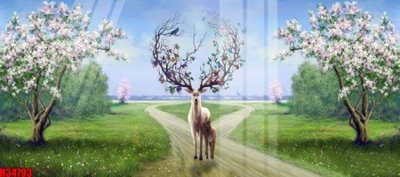 File gốc File tranh gốc in tranh tường nền tổng hợp H34793 (in 3D) nghệ thuật