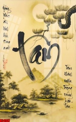 File gốc File tranh gốc in tranh tường nền tổng hợp H34967 (in mica) làm quà tặng