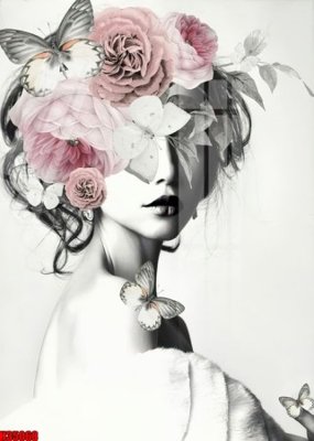 Tải file File tranh gốc in tranh tường nền tổng hợp H35068 (gốc) in ấn chất lượng