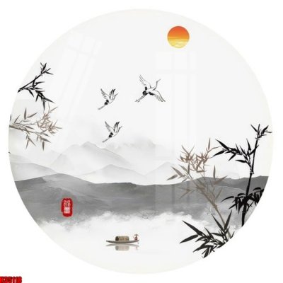 File tranh File tranh gốc in tranh tường nền tổng hợp H35118 (bản gốc) trang trí văn phòng