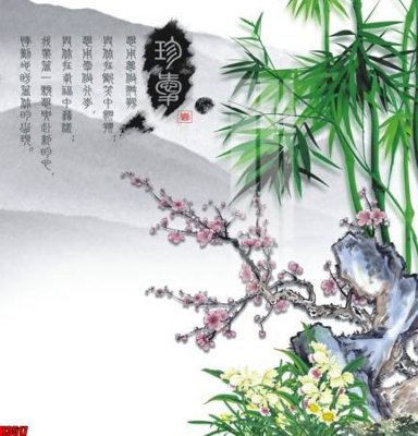 Download file gốc File tranh decor tranh bộ treo tường tổng hợp H3517 (in lụa) cao cấp