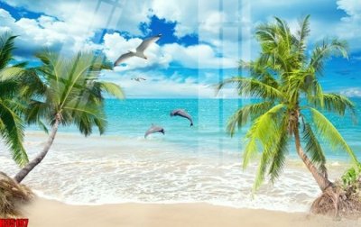 Tải file File tranh gốc in tranh tường nền tổng hợp H35197 (ảnh gốc) in gạch 3D