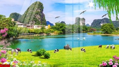 File PSD File tranh gốc in tranh tường nền tổng hợp H35200 (chất lượng in ấn)