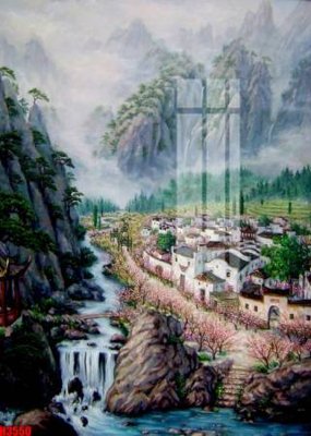 File tranh in trần 3D File tranh decor tranh bộ treo tường tổng hợp H3550 (ảnh gốc)