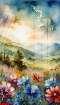 File in ấn cao cấp File tranh gốc in tranh tường nền tổng hợp H35853 (file gốc)