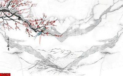 Download file tranh File tranh gốc in tranh tường nền tổng hợp H36525 (file gốc PSD)