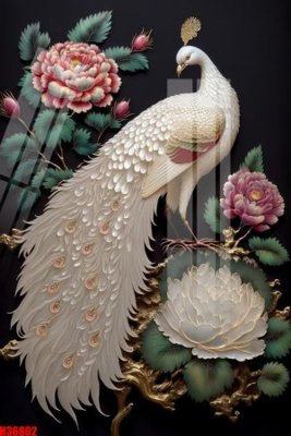 Tải file gốc in lụa File tranh gốc in tranh tường nền tổng hợp H36802 siêu nét