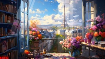 Download file gốc File tranh gốc in tranh tường nền tổng hợp H37033 (in lụa) hoa lá