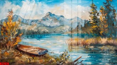 File gốc File tranh gốc in tranh tường nền tổng hợp H37074 (in 3D) nghệ thuật