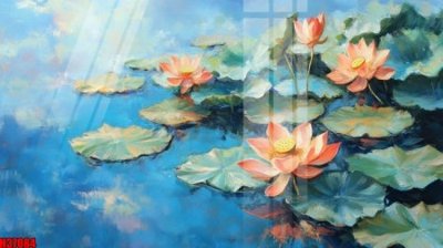 Tải file File tranh gốc in tranh tường nền tổng hợp H37084 (gốc) làm file in ấn