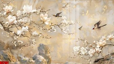 File tranh File tranh gốc in tranh tường nền tổng hợp H37101 (ảnh gốc) in trần 3D