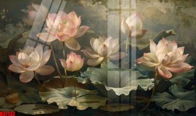 File ảnh File tranh gốc in tranh tường nền tổng hợp H37132 (gốc) in standee