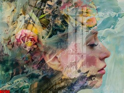 File tranh File tranh gốc in tranh tường nền tổng hợp H37168 (gốc) chủ đề động vật