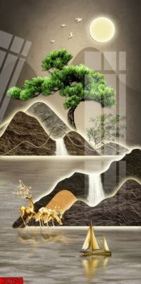 File tranh File tranh gốc in tranh tường nền tổng hợp H37258 (gốc) chủ đề động vật