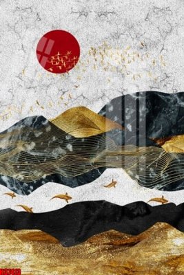 File gốc File tranh gốc in tranh tường nền tổng hợp H37413 (AI/EPS) cho in ấn