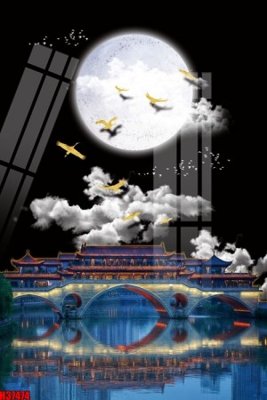 File in trần File tranh gốc in tranh tường nền tổng hợp H37474 (bản gốc) hoa văn