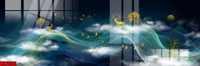 File gốc in tráng gương File tranh gốc in tranh tường nền tổng hợp H37553 chi tiết