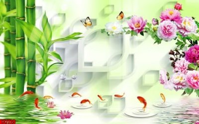 File gốc File tranh gốc in tranh tường nền tổng hợp H37729 (cho in 3D) độc đáo