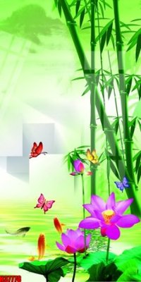 Tải file File tranh gốc in tranh tường nền tổng hợp H37778 (gốc) in nhanh