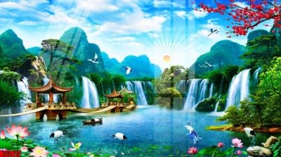 File in trần File tranh gốc in tranh tường nền tổng hợp H37817 (file gốc) chủ đề vũ trụ