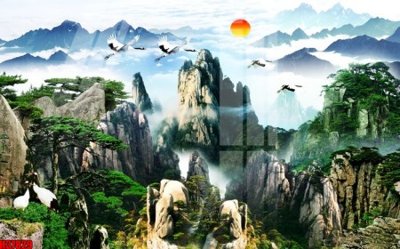 Tải file File tranh gốc in tranh tường nền tổng hợp H37829 (ảnh gốc) file AI/EPS