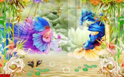 File gốc File tranh gốc in tranh tường nền tổng hợp H37856 (phong cách) châu Âu