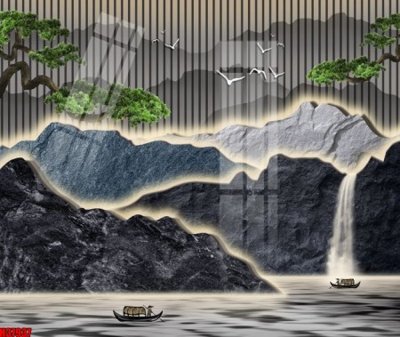 Hình ảnh file gốc File tranh gốc in tranh tường nền tổng hợp H37937 cho in UV