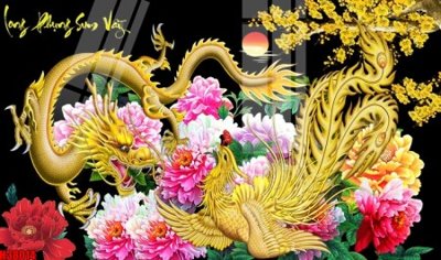 File tranh File tranh gốc in tranh tường nền tổng hợp H38014 (bản gốc) treo phòng ăn