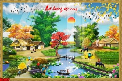 File ảnh File tranh gốc in tranh tường nền tổng hợp H38017 (gốc) dùng in Pano
