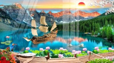 Tải file File tranh gốc in tranh tường nền tổng hợp H38038 (gốc) để in ấn ngay