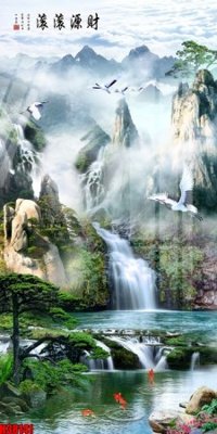 File ảnh File tranh gốc in tranh tường nền tổng hợp H38141 (gốc) in standee