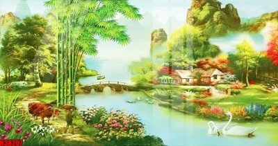 File in ấn File tranh gốc in tranh tường nền tổng hợp H38207 (bản gốc) cao cấp