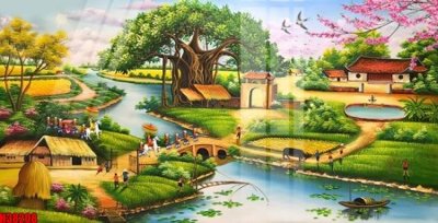 Tải file File tranh gốc in tranh tường nền tổng hợp H38208 (ảnh gốc) in gạch 3D